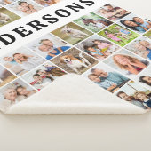 Personalized 36 Photos Collage Cute Trendy Family Sherpadecke (3/4)
