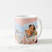 Personalized 3-Photo Gift for Mom Grandma Family Kaffeetasse (VorderseiteRechts)