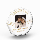 Personalized 50th Anniversary Photo Keepsake Gift Fotoblock (Links)