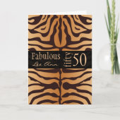 Personalized 50th Birthday Card for Baby Boomer Wo Karte (Vorderseite)