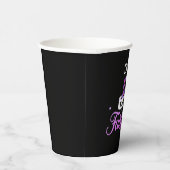 Personalized 50th Birthday Paper Cups for Her Pappbecher (Rechts)