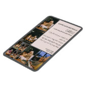 Personalized 50th Birthday Photo Collage Flexible  Magnet (Linke Seite)
