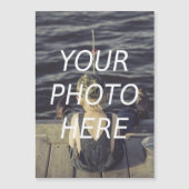 Personalized 5x7 Custom Photo Magnet Refrigerator  (Vorderseite)