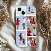 Personalized 6 Photo Collage Case-Mate iPhone Hülle