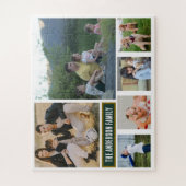 Personalized 6‑Photo Family Name - Gift Puzzle (Vertikal)