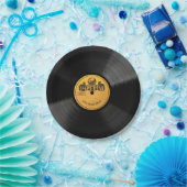 Personalized 78 Vinyl Record Design Paper Plates Pappteller (Party)