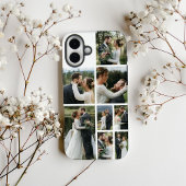 Personalized 8 Photo Collage Case-Mate iPhone Hülle