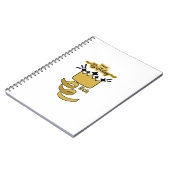  Personalized 9th Birthday King Crown Design Notizblock (Linke Seite)