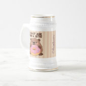 Personalized A fun play on words Castor & Dona Bierglas (Vorderseite Links)