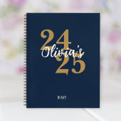 Personalized Academic Diary 2024-2025 Notizblock