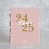 Personalized Academic Diary 2024-2025 Notizblock