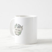 Personalized Accountant Finance Professional Coffe Kaffeetasse (Vorderseite Links)