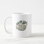 Personalized Accountant Finance Professional Coffe Kaffeetasse (Links)