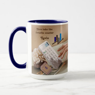 Personalized Accounting Mug Tasse