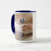 Personalized Accounting Mug Tasse (Vorderseite Links)