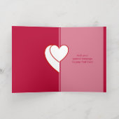 Personalized Add Your Photo Valentine's Day Card (Innen Abgelegt)