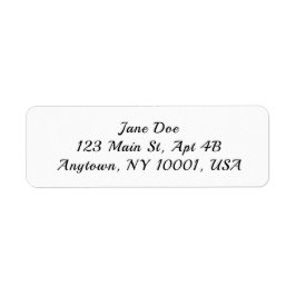 Personalized Address Labels Custom Name Stickers