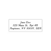 Personalized Address Self-Inking Stamp Custom Permastempel (Design)