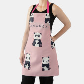 Personalized Adorable Panda Pattern Schürze (InSitu)