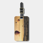 Personalized|| adventure|| Heißluftballone Gepäckanhänger (Vorderseite vertikal)