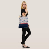 Personalized Aesthetic Patriotic Wildflowers Tasche (Am Model)