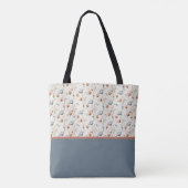 Personalized Aesthetic Patriotic Wildflowers Tasche (Rückseite)