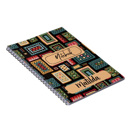 Personalized African print Notizblock (Rechte Seite)