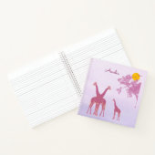 Personalized African Safari Notizblock (Innenseite)