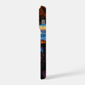 personalized Airplane Cockpit Dashboard  sunset  iPhone Hülle (Linke Seite)