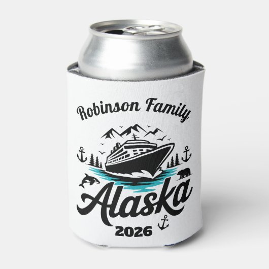 Personalized Alaska Cruise Dosenkühler (Kanne Vorderseite)