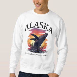 Personalized Alaska family vacation Sweatshirt