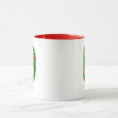 Personalized Alphabet 'D' Christmas  Tasse (Zentrum)