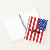 Personalized american Notebook Notizblock (Innenseite)