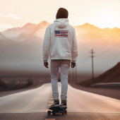 Personalized American Soccer Athlete Patriotic  Hoodie