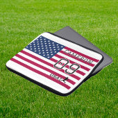 Personalized American Soccer Athlete Patriotic  Laptopschutzhülle