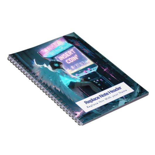 Personalized Anime Themed Notebook Notizblock (Rechte Seite)