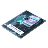 Personalized Anime Themed Notebook Notizblock (Linke Seite)