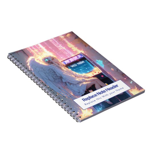 Personalized Anime Themed Notebook Notizblock (Rechte Seite)