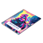 Personalized Anime Themed Notebook Notizblock (Linke Seite)