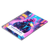 Personalized Anime Themed Notebook Notizblock (Linke Seite)