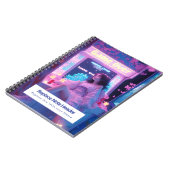 Personalized Anime Themed Notebook Notizblock (Linke Seite)