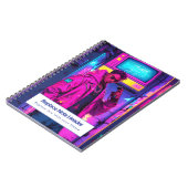Personalized Anime Themed Notebook Notizblock (Linke Seite)