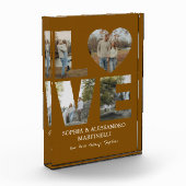 Personalized Anniversary Photo Block (Links)