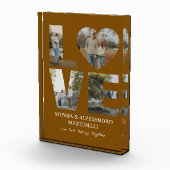 Personalized Anniversary Photo Block (Rechts)