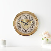 Personalized Anniversary Wall Clock Große Wanduhr (Zuhause)