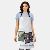Personalized Apron for Animal Lovers Schürze (Getragen)