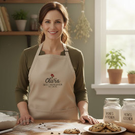 Personalized apron Oven apron Gift for mom baker Schürze