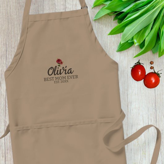 Personalized apron Oven apron Gift for mom baker  Schürze
