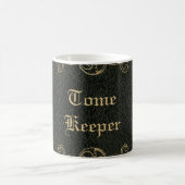 Personalized Arcane Fantasy Tome Keeper Book Lover Kaffeetasse (Mittel)