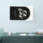 Personalized Arch Oh Baby Photo Wall Shower Banner (Messe)